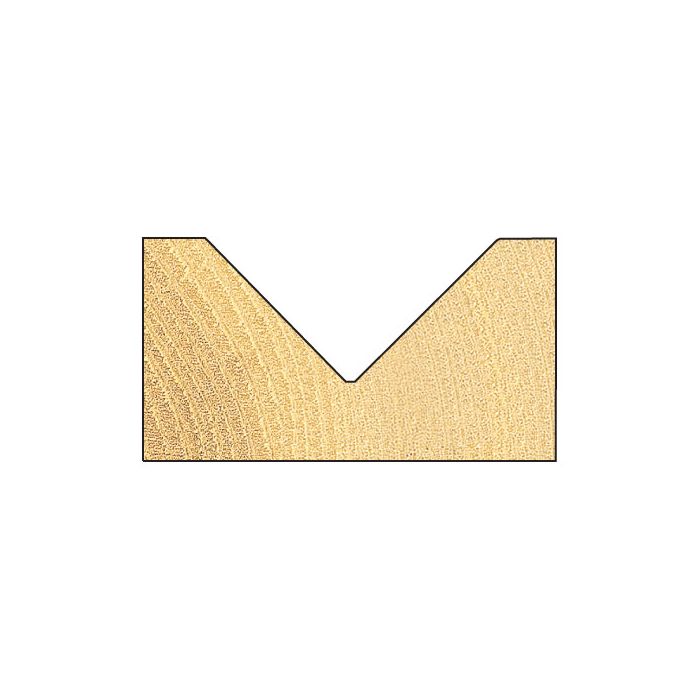 Chamfer V groove cutter angle=45 degrees