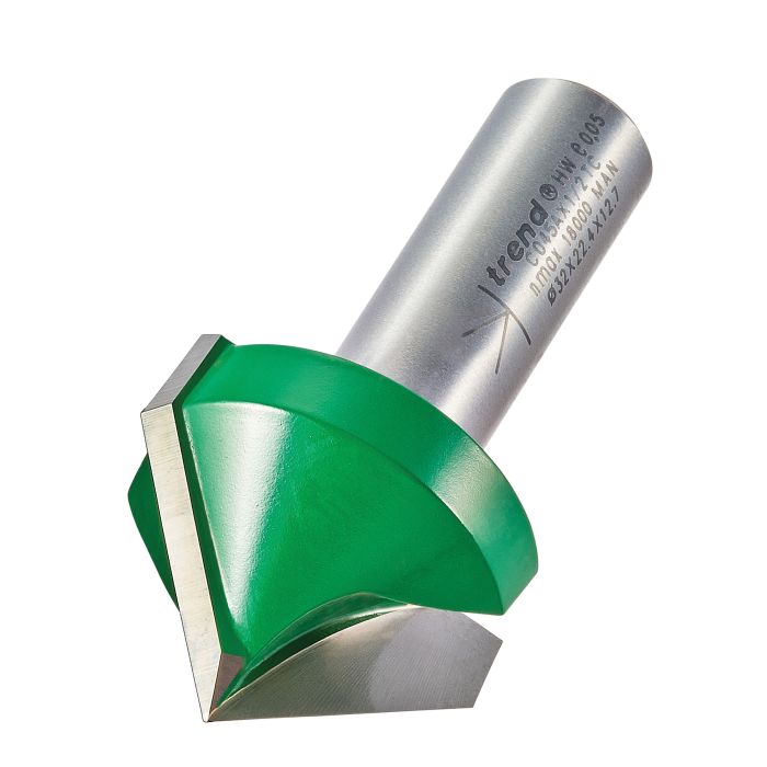 Chamfer V groove cutter angle=45 degrees