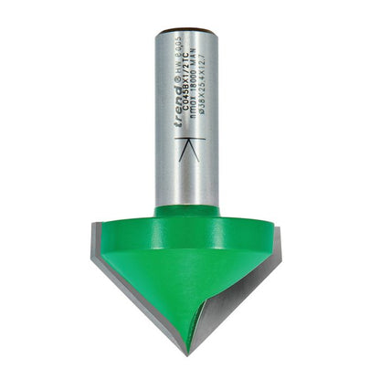 Chamfer V groove cutter angle=45 degrees