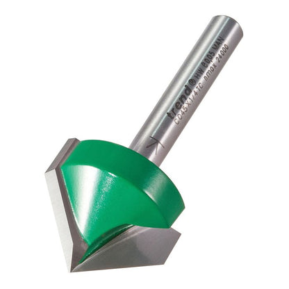 Chamfer V groove cutter angle=45 degrees