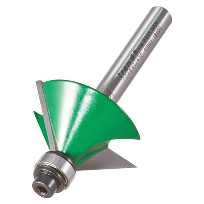 Self guided chamfer angle=45 degrees x 12.7mm Cut