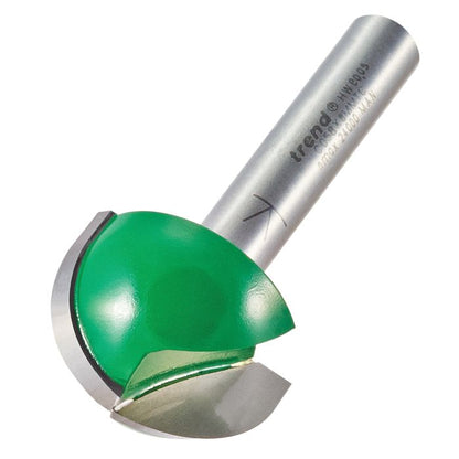 Radius 12.7mm radius x 25.4mm diameter