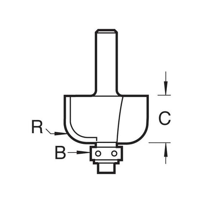 Self guided radius 4.8mm