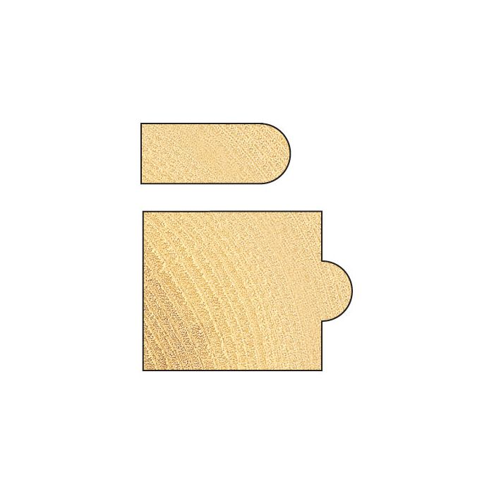 Staff bead 3.6mm radius