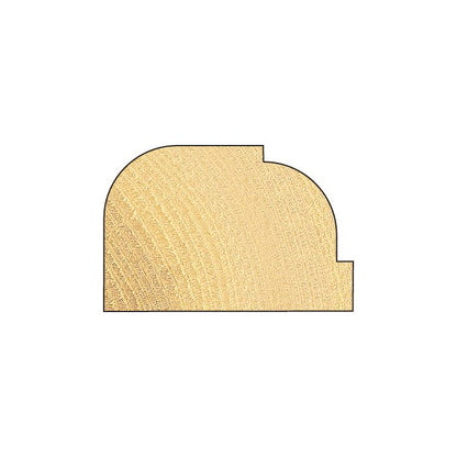 Sash bar 9.5mm radius x 25.4mm cut
