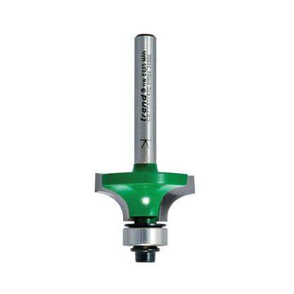 Rounding over 7.9mm radius x 12.7mm cut