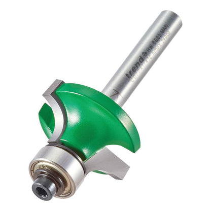 Rounding over 7.9mm radius x 12.7mm cut
