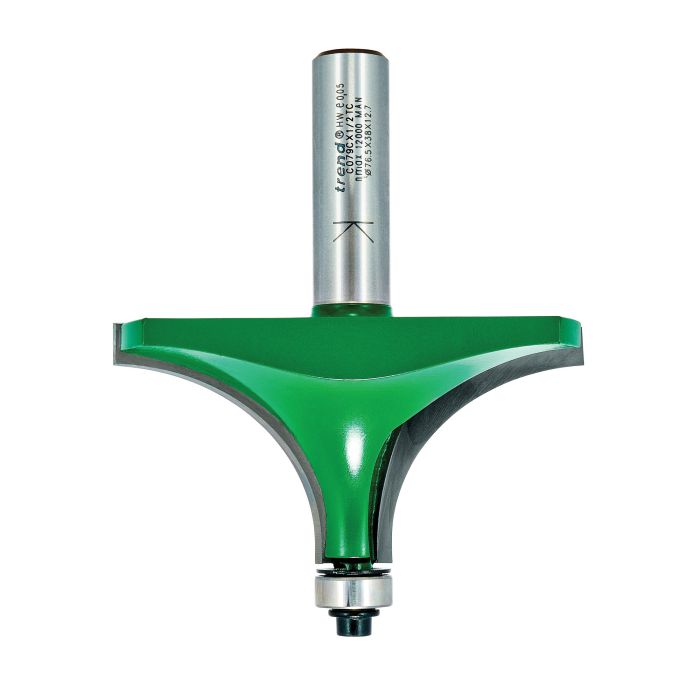 Bearing guided round over ovolo 31.8mm radius