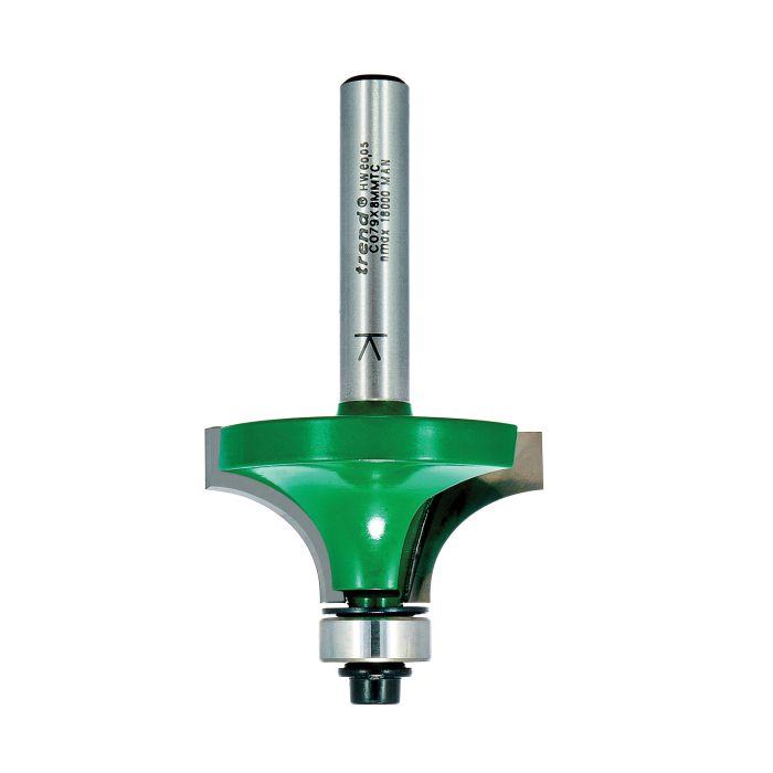 Rounding over 12.7mm radius x 19.1mm cut