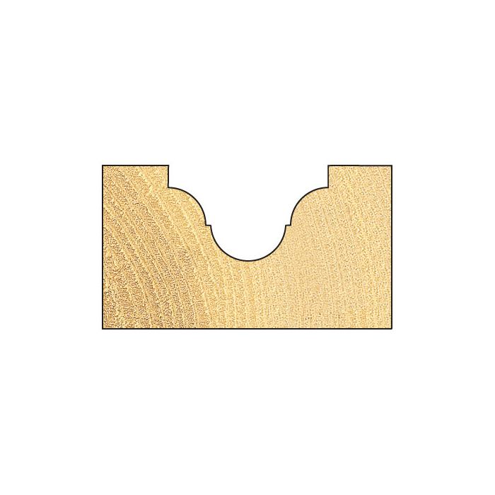 Ogee panel 4.5mm radius