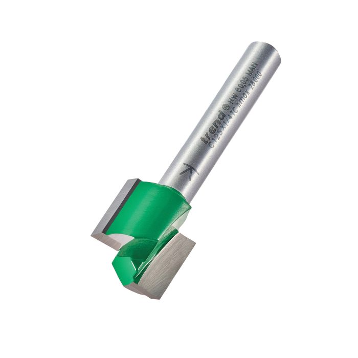 Straight 15.9mm diameter x 12.7mm cut