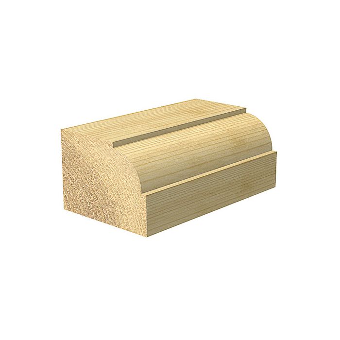 Rounding over 9.5mm radius x 22.2mm cut