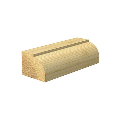 Rounding over 9.5mm radius x 22.2mm cut