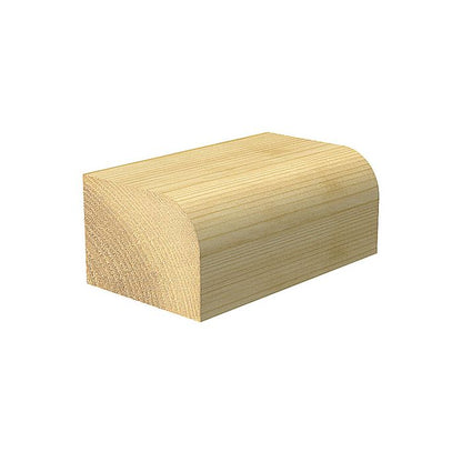 Rounding over 9.5mm radius x 22.2mm cut