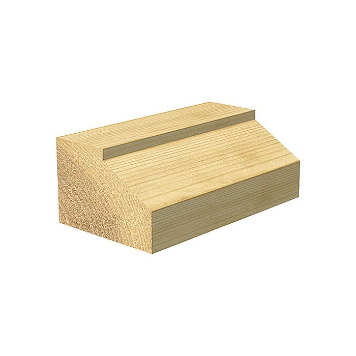 Self guided chamfer 60 degrees x 12.7mm cut