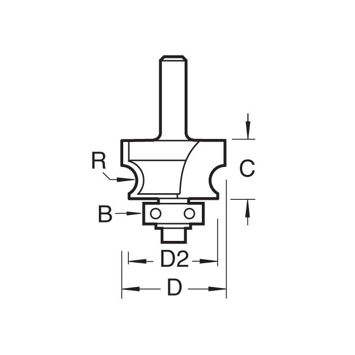 Corner bead 3.2mm radius