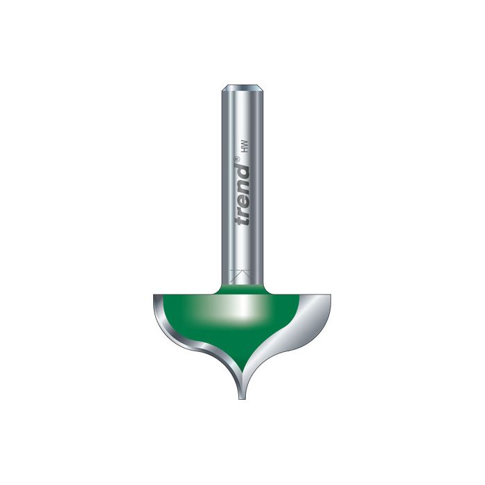 Ogee mould 7.5mm radius x 27mm diameter