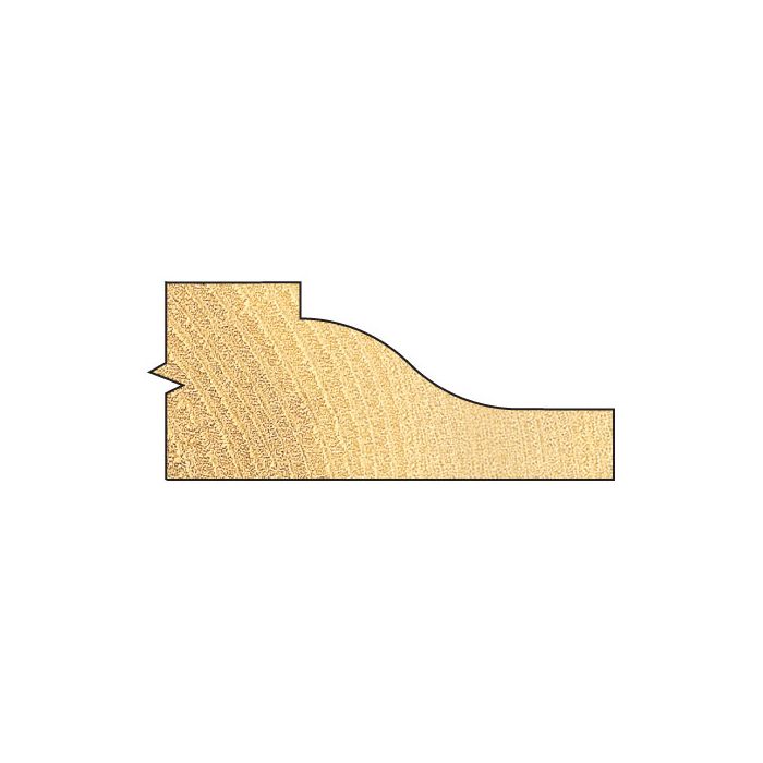 Raised panel 12mm radius x 41mm diameter