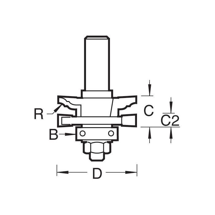 Profile scriber flat classic set