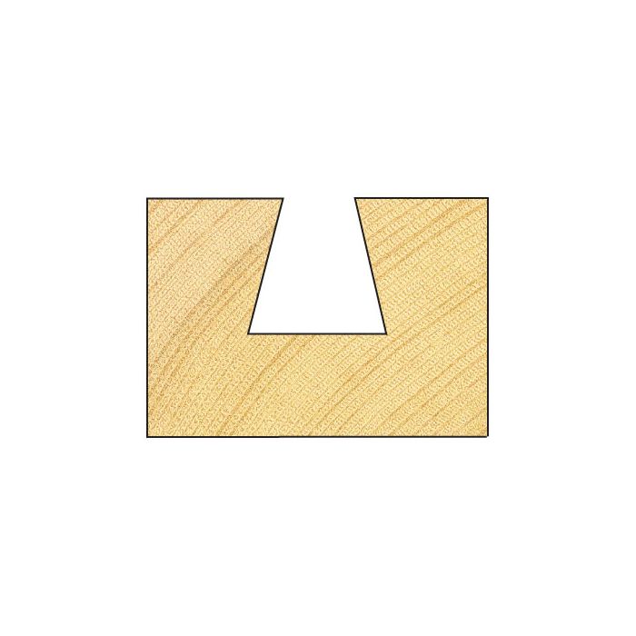 Dovetail 12.7mm diameter x 104 degrees guided