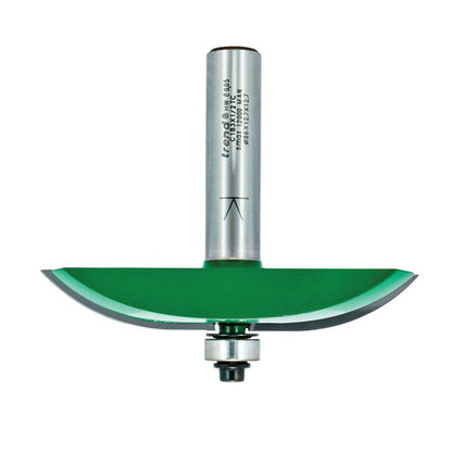 Bearing guided 40mm radius panel raiser