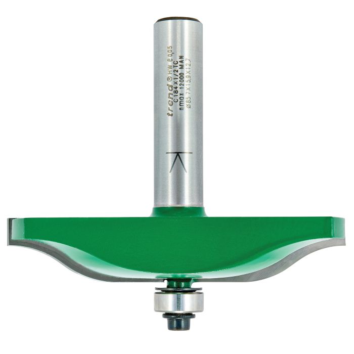 Ogee panel mould cutter 22mm radius 86mm diameter