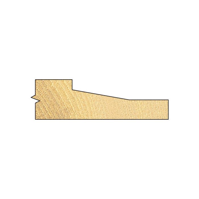 Bevel panel raiser 10 degrees 50mm diameter