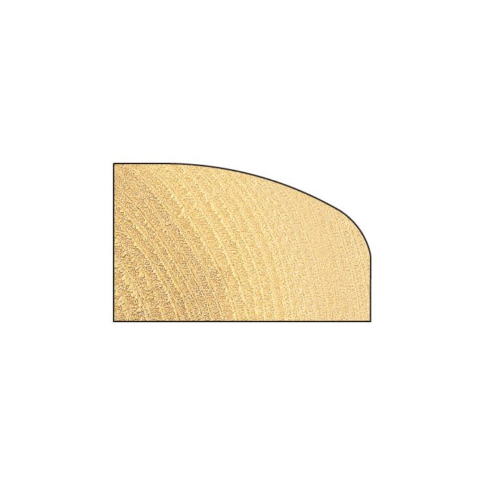 Bearing guided thumb mould radius44mm