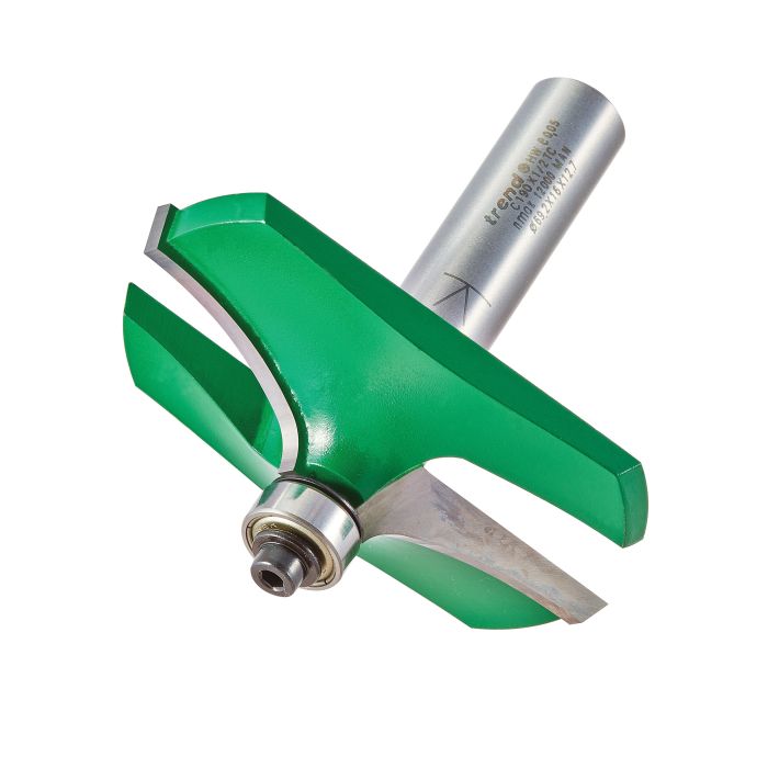 Bearing guided thumb mould radius44mm