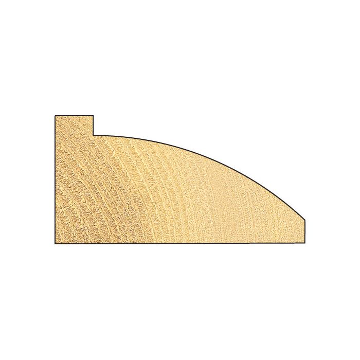 Bearing guided hand rail 51mm radius