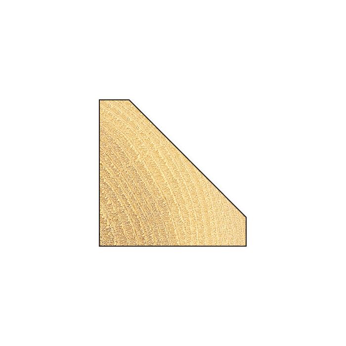 Bearing guided chamfer angle=45 degrees