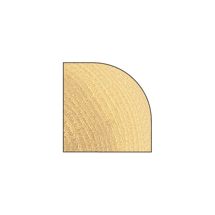 Bearing guided round over ovolo 16mm radius