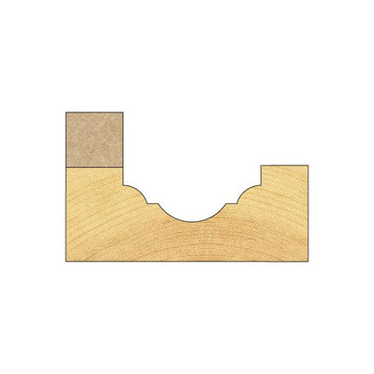 Bearing guided classic panel 6.3mm radius