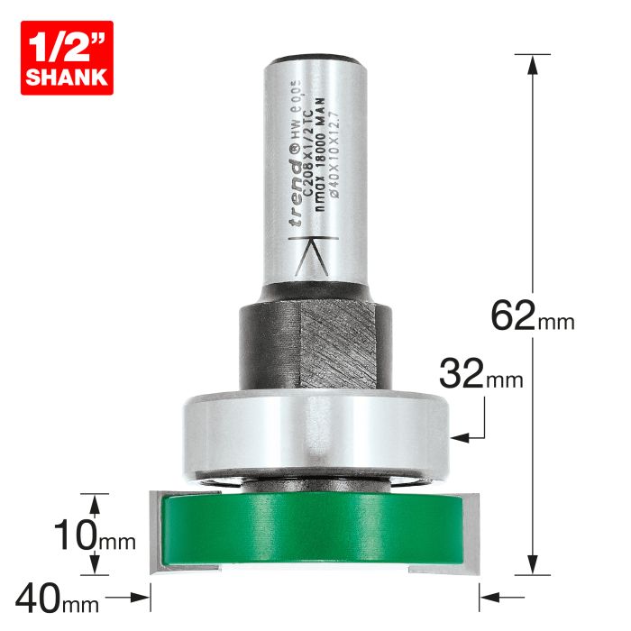 Intumescent cutter 10mm x 40mm