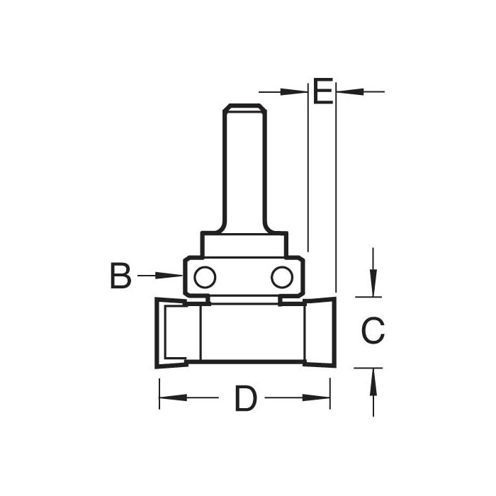 Intumescent cutter 15mm x 24mm