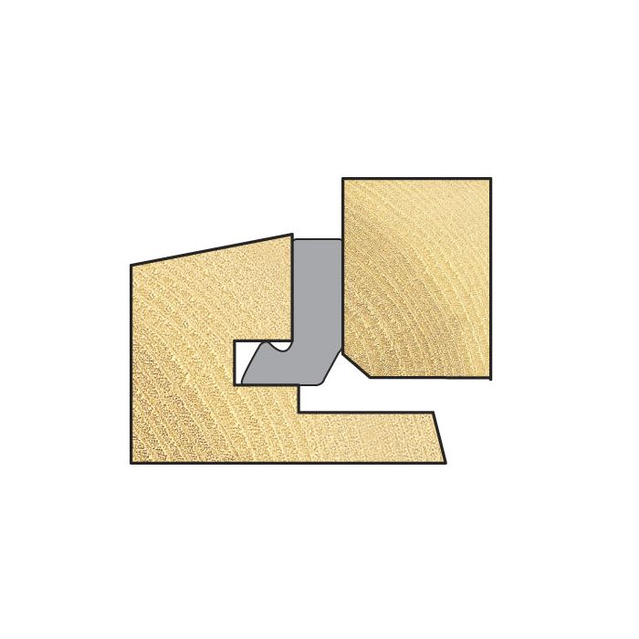 Weatherseal groover 3mm x 7mm