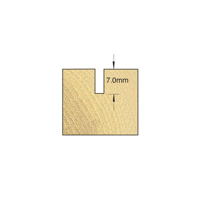 Weatherseal groover 3mm x 7mm