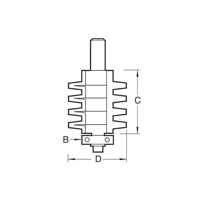 Finger jointer 35mm diameter x 38.1mm