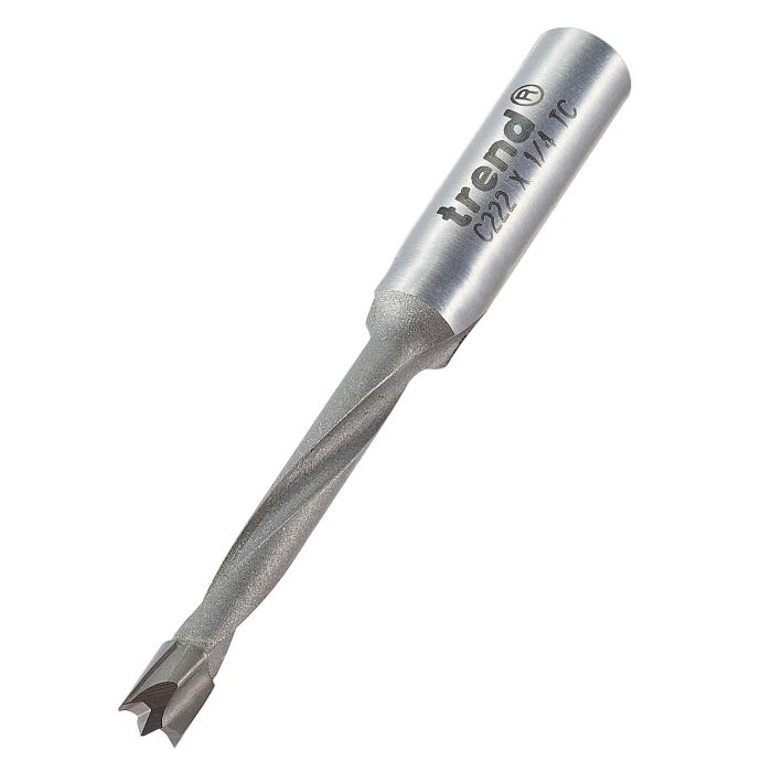 Dowel drill 4mm x 30mm cut