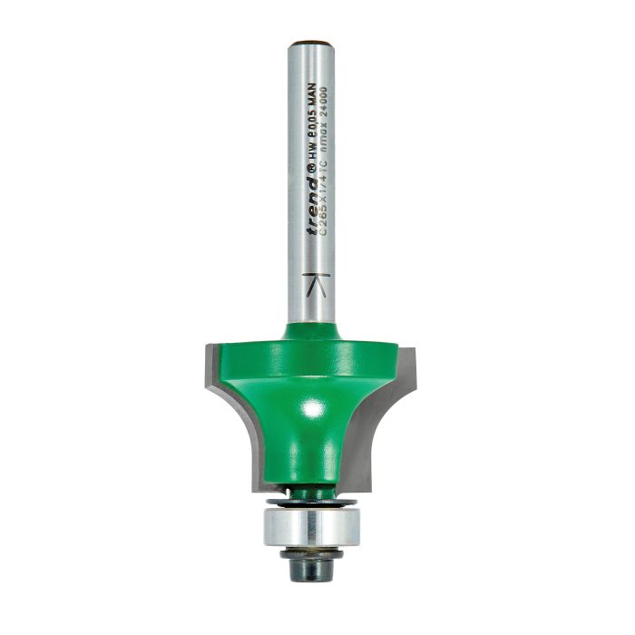 Bearing guided glazing bar cutter