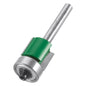 Trend CraftPro 1/4in Low Profile Bearing Guided Trimmer 19.1 dia x 16mm cut depth