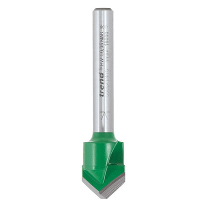 rend CraftPro 1/4 Alucobond 45 Degrees V Groove 13mm dia x 10mm cut depth