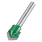 rend CraftPro 1/4 Alucobond 45 Degrees V Groove 13mm dia x 10mm cut depth
