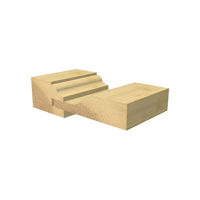 Panel door set ogee