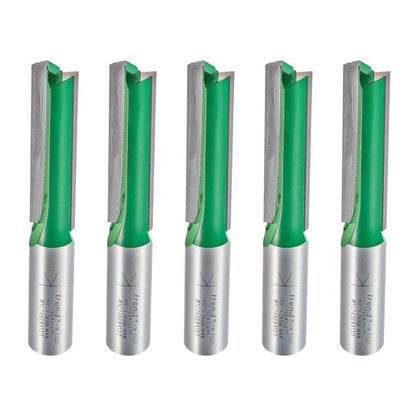 Trend Craft pro 12.7mm x 50mm (1/2) shank Worktop Router Cutter bits - 5 Piece Kitchen fitters pack